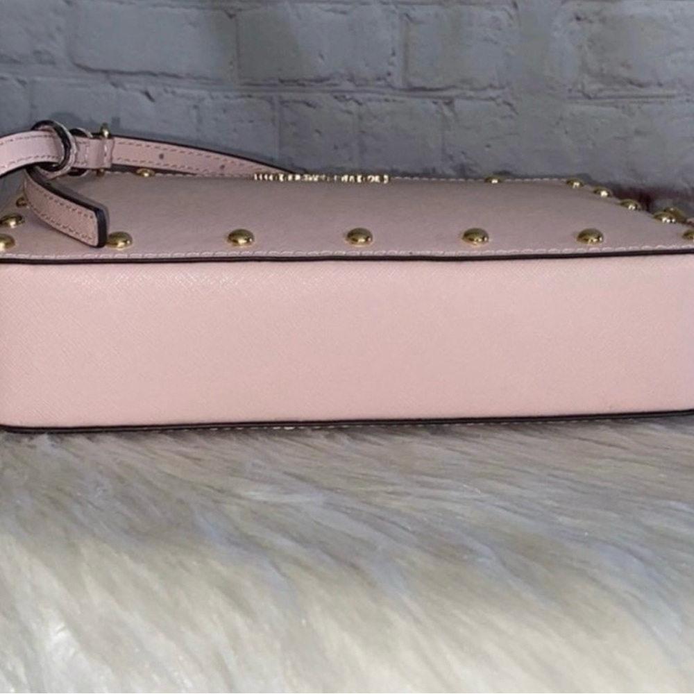 Michael Kors SANDRINE STUD Crossbody/JET SET TRAVEL Wallet 2pc Set - Picture 5 of 8